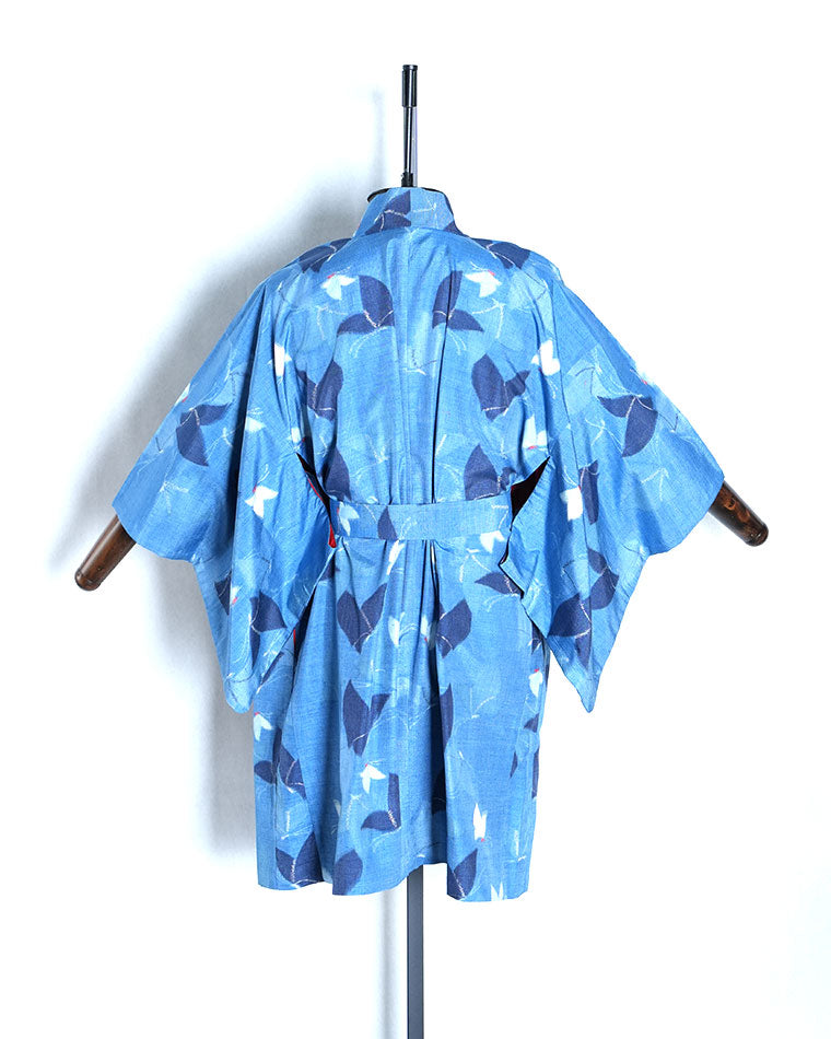 Re-designed Haori - Vintage kimono model (Butterfly pattern)