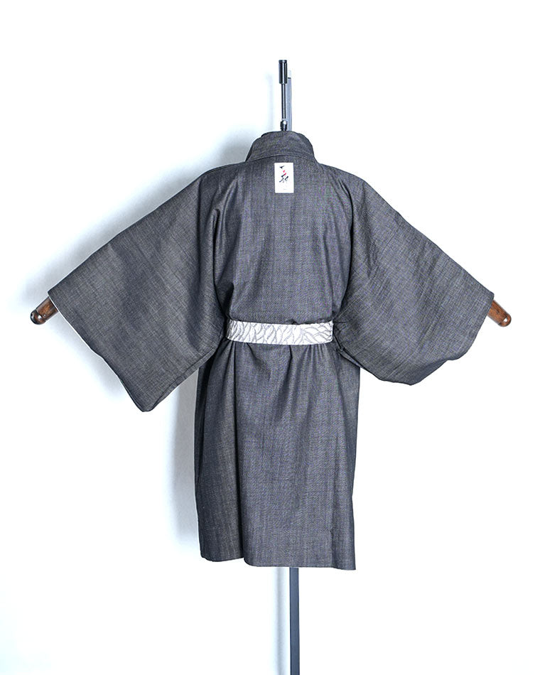 Re-designed Haori - Vintage kimono model (Geometric patterns)