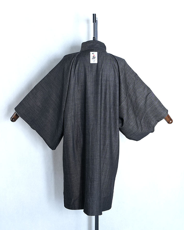 Re-designed Haori - Vintage kimono model (Geometric patterns)