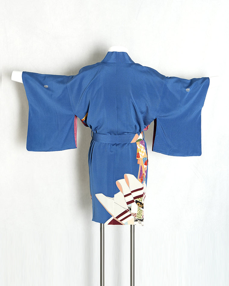 Haori-Vintage kimono model (Kimono hanger pattern)